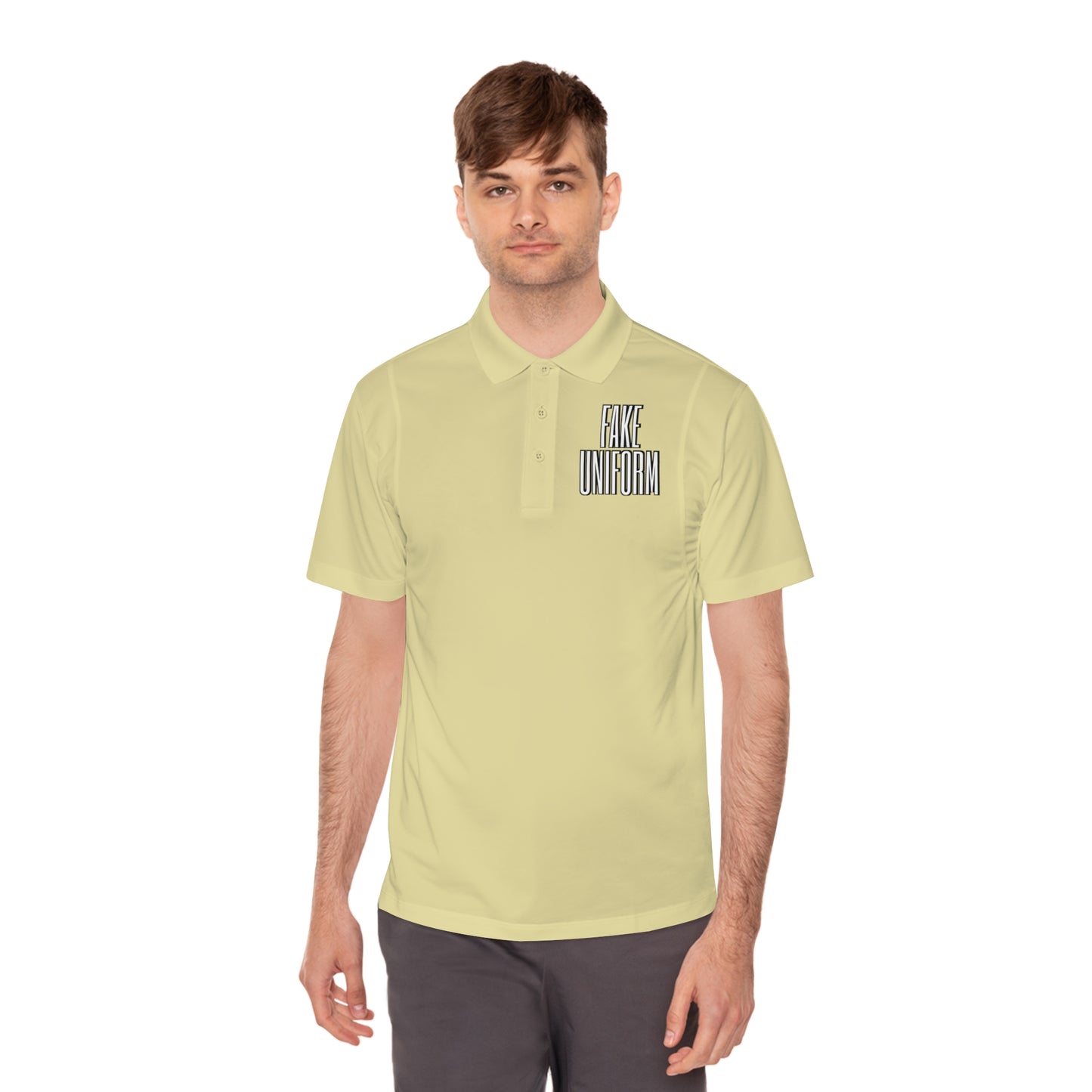 "Fake Job x Fake Uniform" Men's Polo