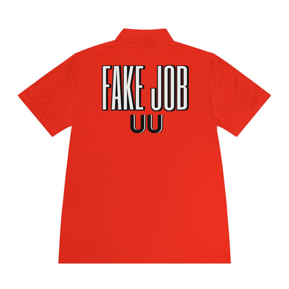 "Fake Job x Fake Uniform" Men's Polo