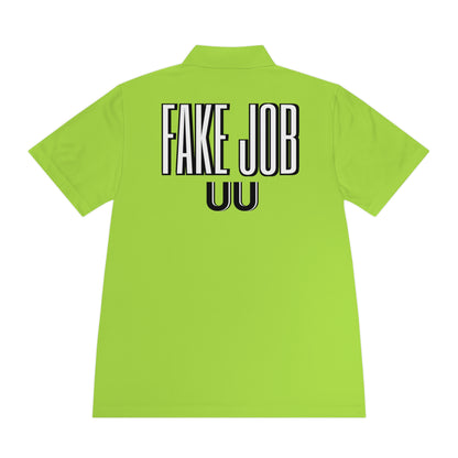 "Fake Job x Fake Uniform" Men's Polo