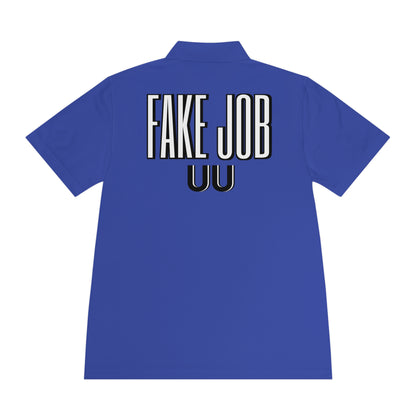 "Fake Job x Fake Uniform" Men's Polo